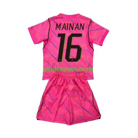 Francuska Mike Maignan 16 Golmanski Gostujući Dječji Nogometni Dres World Cup 2026